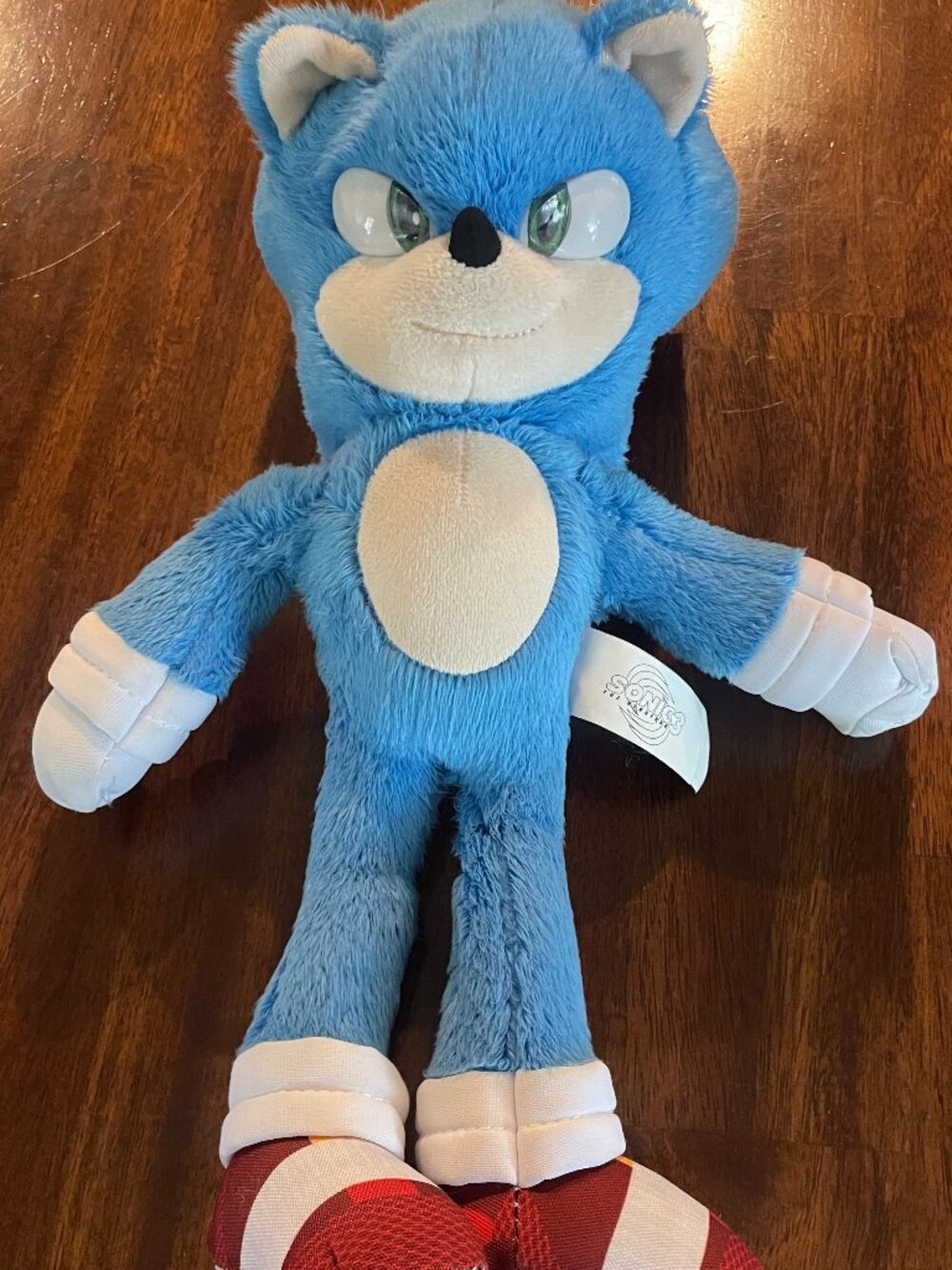 Sonic The Hedgehog 3 Deluxe Plush Toy By Jakks Pacific 13" Soft Collectible Doll